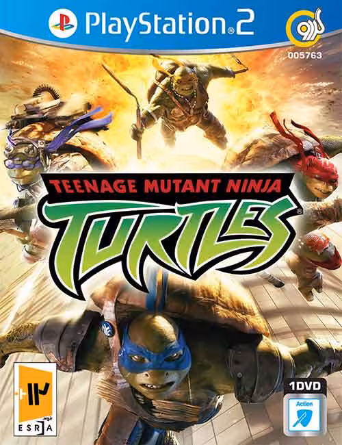 بازی Teenage Mutant Ninja Turtles برای PS2