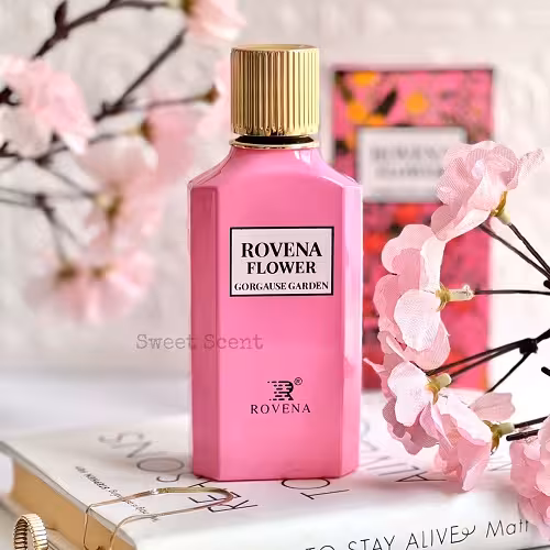 عطر ادکلن گوچی فلورا گورجس گاردنیا روونا | Gucci Flora by Gucci Gorgeous Gardenia (Rovena Flower Gorgeous Gardenia) حجم 100 میل (شرکتی)