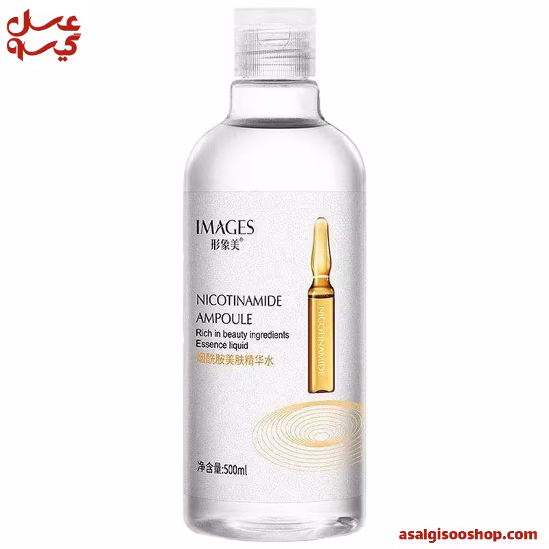 تونر ایمجز مدل NICOTINAMIDE AMPOULE حجم 500 میل | کد 2332