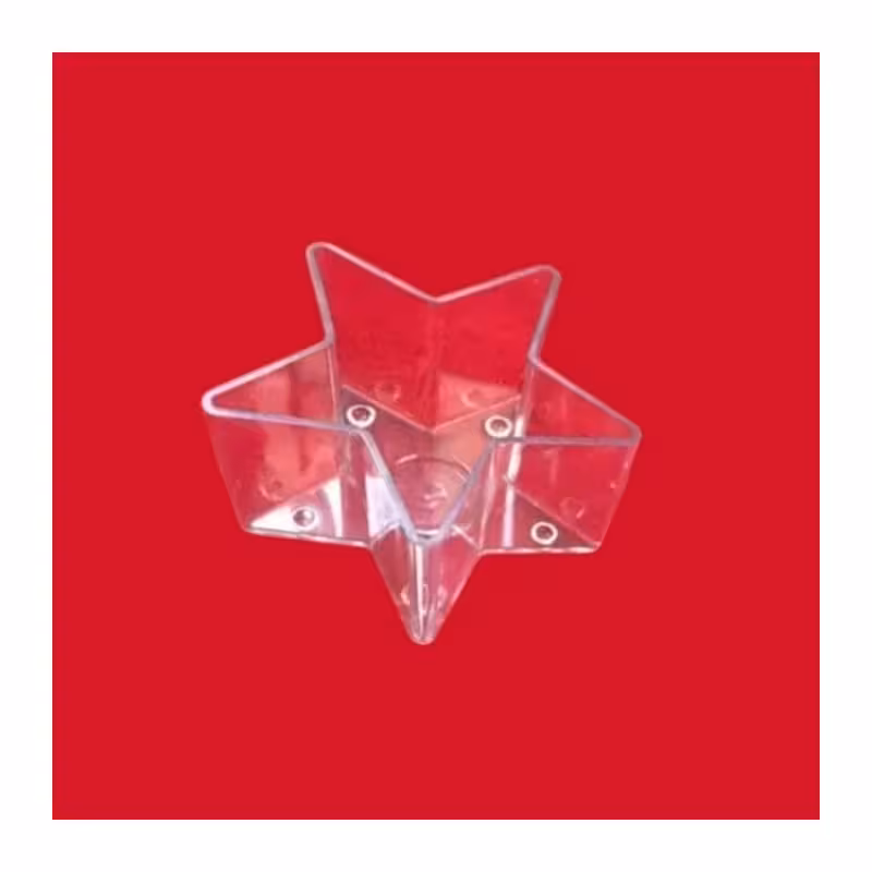 کاپ وارمر طلقی شفاف طرح ستاره 20 عددی