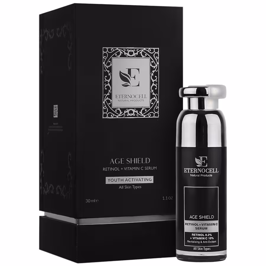 اترنوسل کرم ژل رتینول وویتامین سی