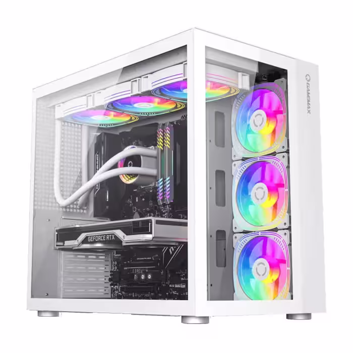 کیس گیمینگ گیم مکس CASE GAMEMAX INFINITY WHITE