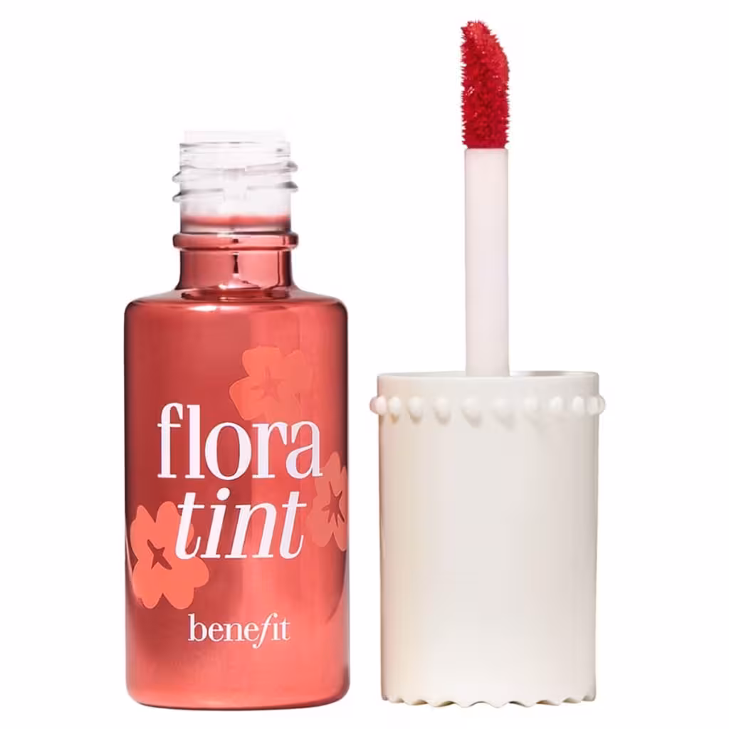 تینت لب و گونه بنفیت مدلFlora tint