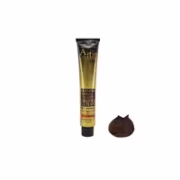 رنگ مو آرتین سری فندقی شماره 6.75 حجم 100 میلی لیتر رنگ چای عسلی