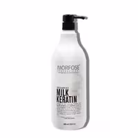 شامپو مو شیر و کراتین مدل Milk Keratin مورفوس 1 لیتر