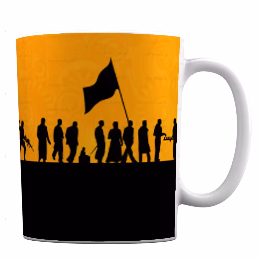 ماگ با عکس پیاده روی اربعین کد 303