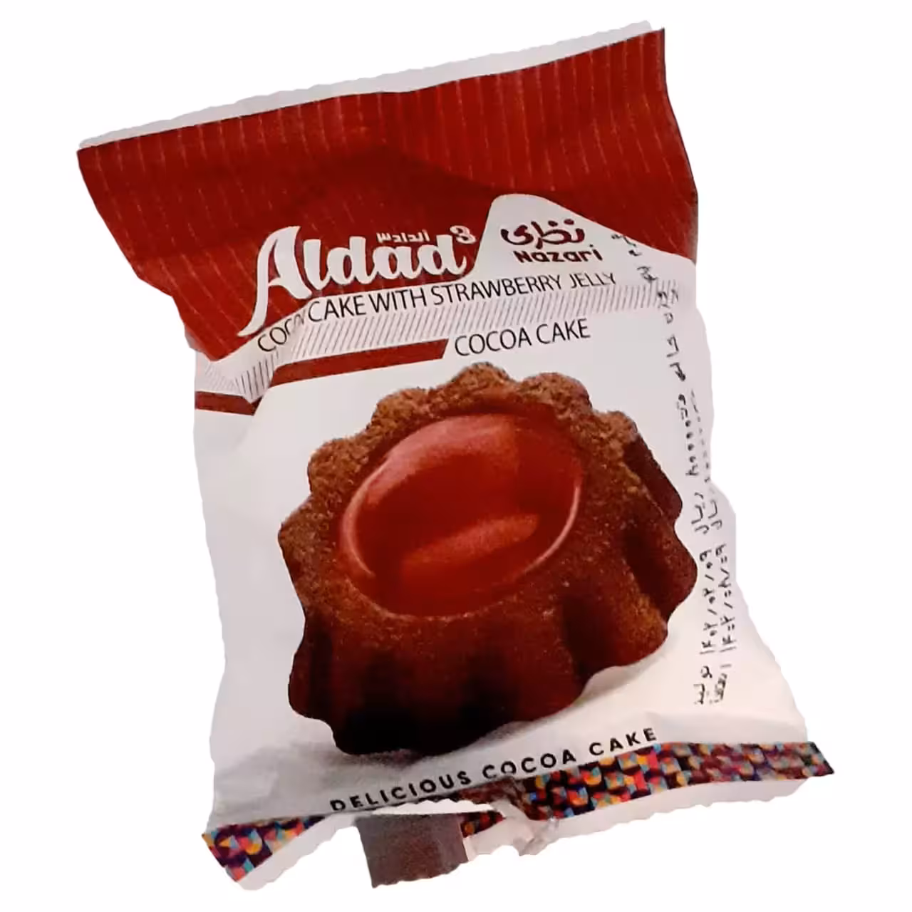 کیک کاکائویی با ژله توت فرنگی روشا نظری – 47 گرم