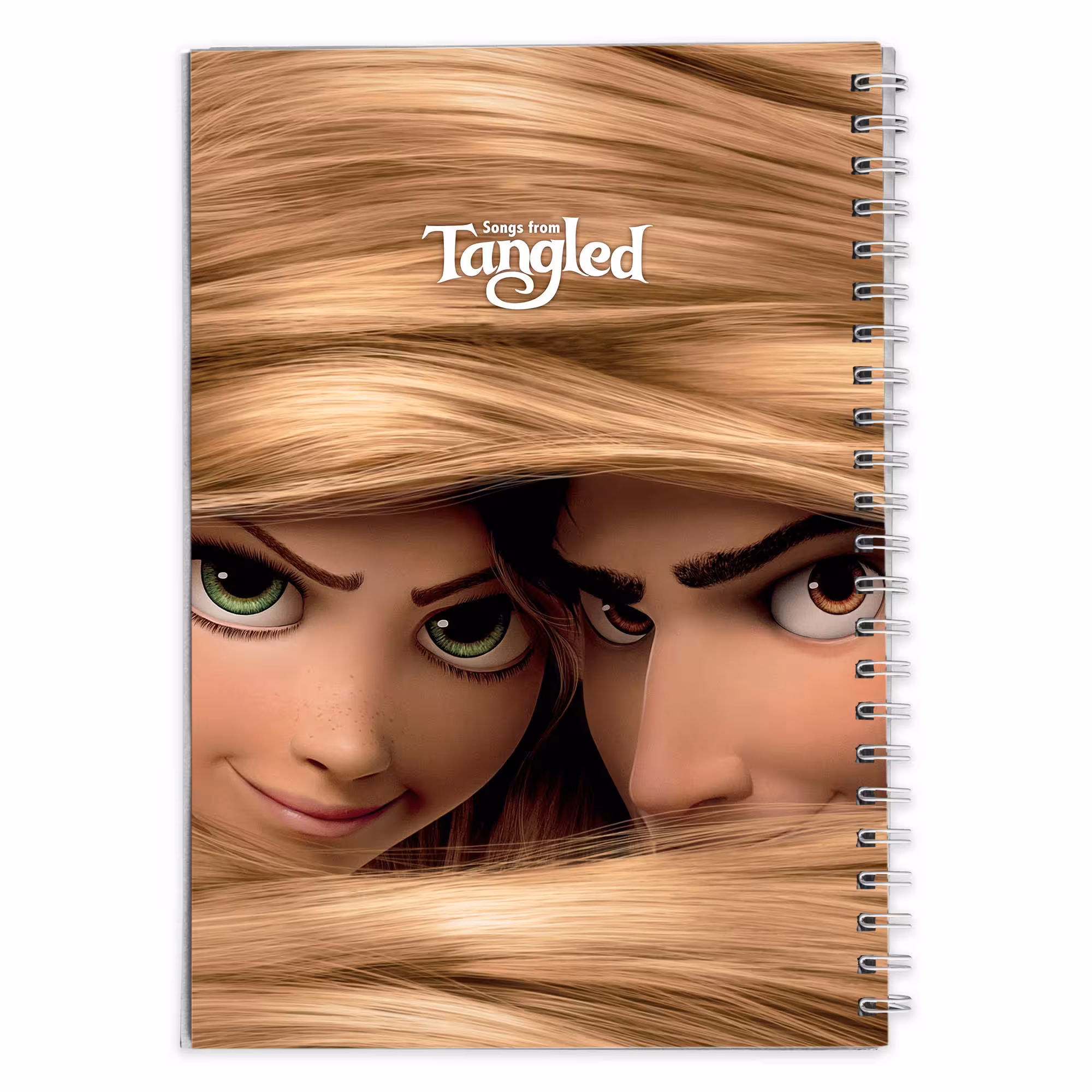 دفتر مشق کارتون گیسو کمند