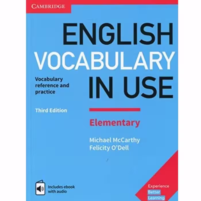 کتاب English Vocabulary in Use Elementary Book with Answers and Enhanced eBook_ Vocabulary Reference and Practice
