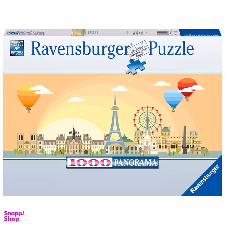 پازل 1000 تکه راونزبرگر طرح Paris کد 17393