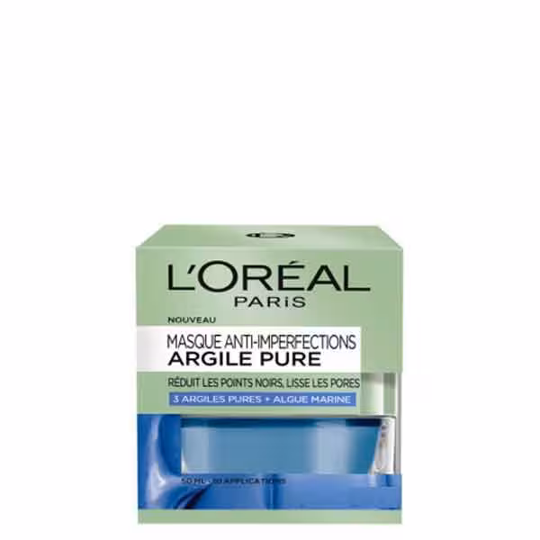 ماسک خاک رس از بین برنده مشکلات لورآل