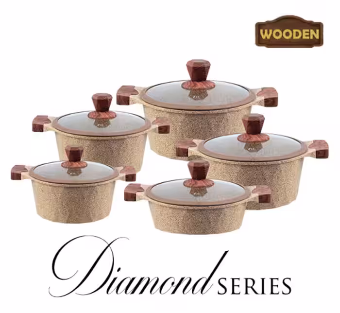 سرویس قابلمه زیو مدل دیاموند 7110 / zio z-7110