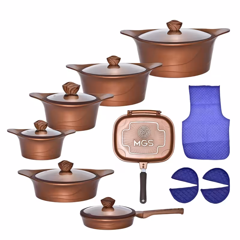 سرویس پخت و پز 19 پارچه ام جی اس مدل کره ای C