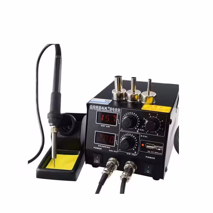 هیتر و هویه دو کاره گرداک GORDAK 868D (اصلی)