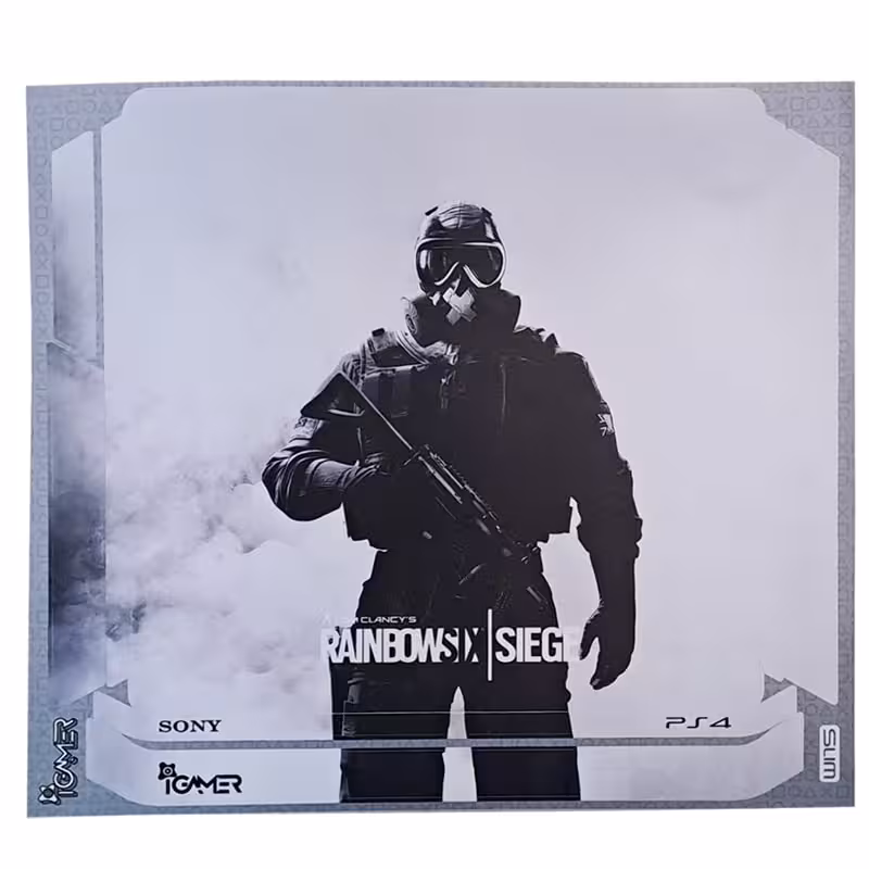 برچسب کنسول PS4 (iG) طرح Rainbow Six