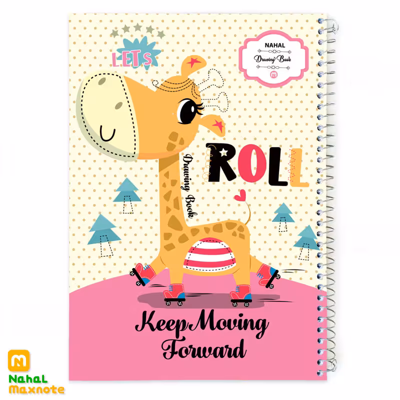 دفتر نقاشی 40 برگ سیمی کـارتونــی کد 3453.طرح 6