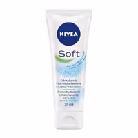 کرم مرطوب کننده دست و صورت نیوآ Nivea مدل سافت حجم 75 میلی لیتر
