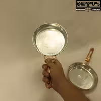 ماهیتابه مسی تک دسته سایز 3 مدل آسنات