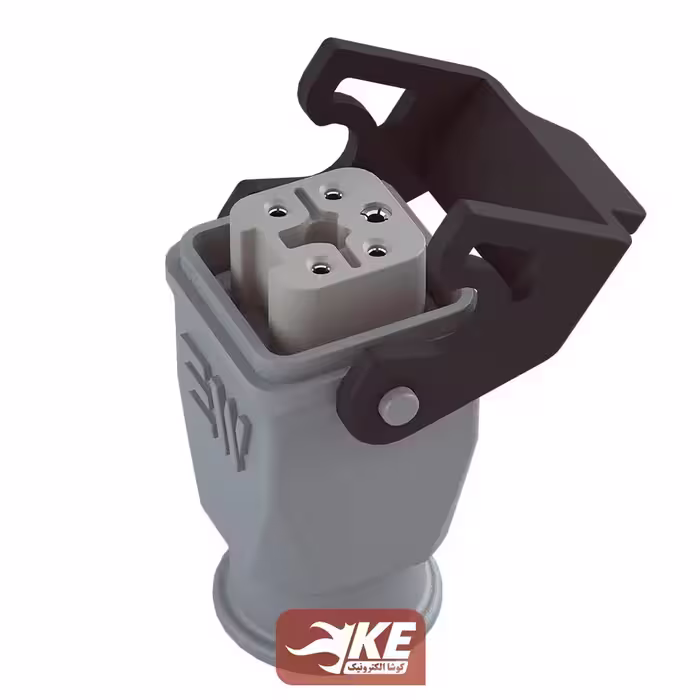 کانکتور صنعتی 5 پین 10 آمپر مادگی Mete Enerji مدل 403079