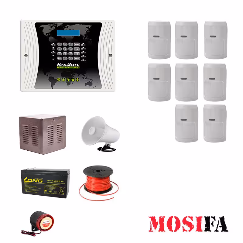 پکیج دزدگیر اماکن های واچ مدل HT8