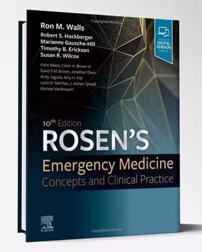 کتاب ROSEN’S Emergency Medicine 3vol 2022