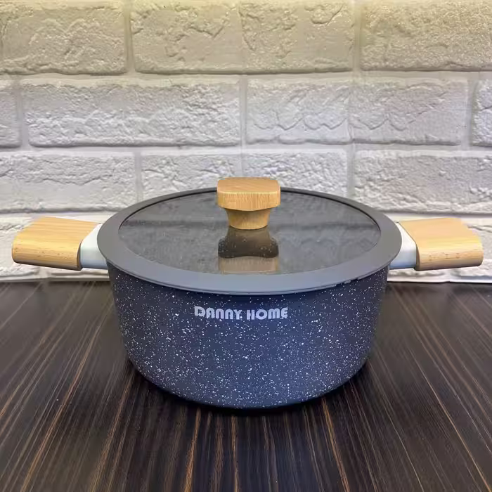 قابلمه دسته چوبی چدن دنی هوم Danny Home – سایز 24 سانت