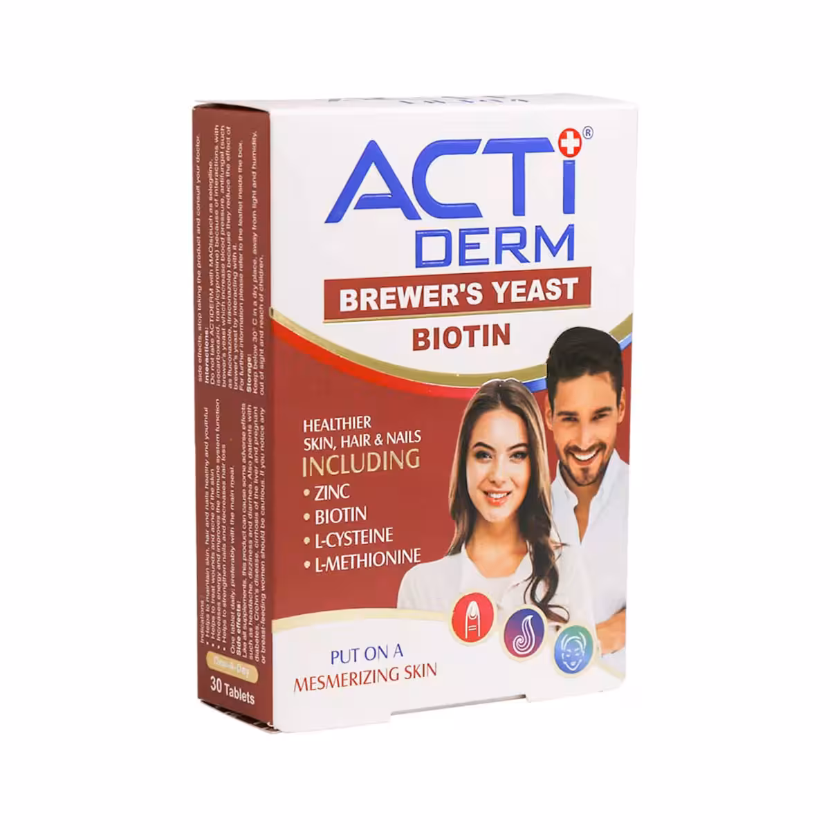 قرص اکتی درم لیبرتی تعداد 30 عدد ابیان دارو