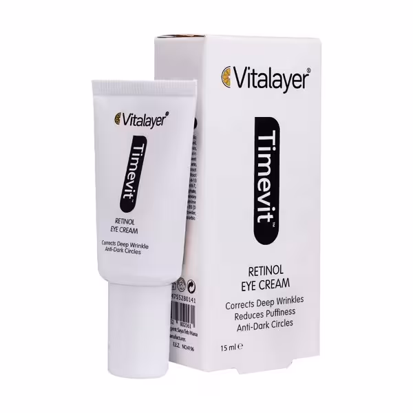 کرم دور چشم ضد چروک ویتالیر 15 میلیلیتر Vitalayer