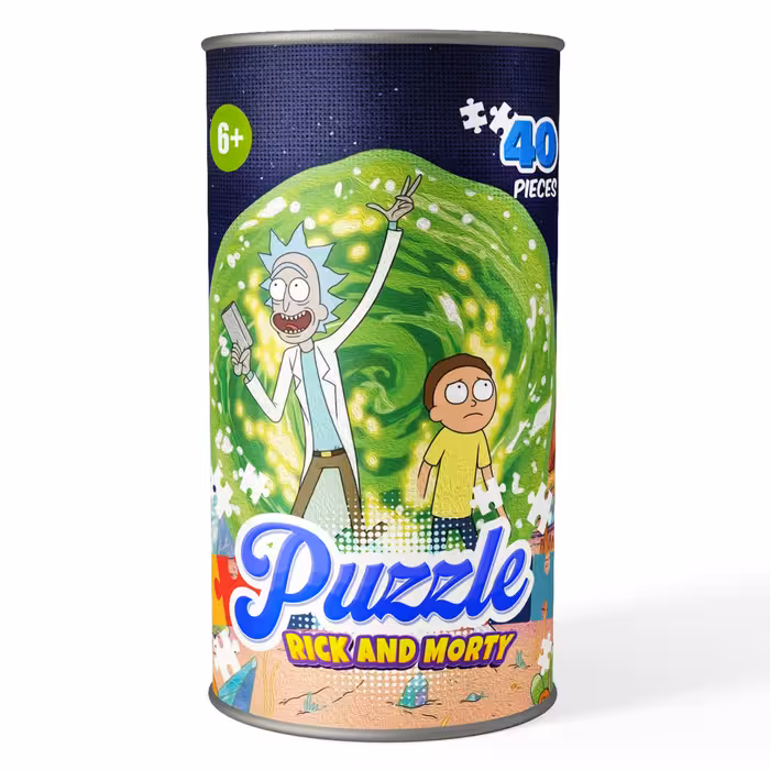 پازل 40 تکه کارتون ریک و مورتی