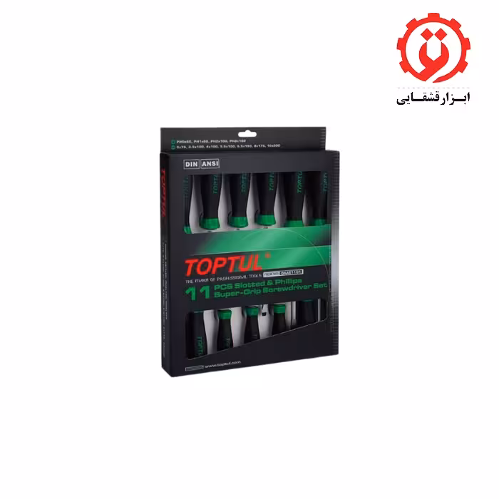 ست پیچ گوشتی تاپ تول 11 عددی مدل GAAE1101