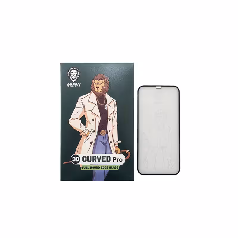 گلس گرین لاین مدل Curved Pro مناسب برای گوشی اپل Iphone 12 Pro Max