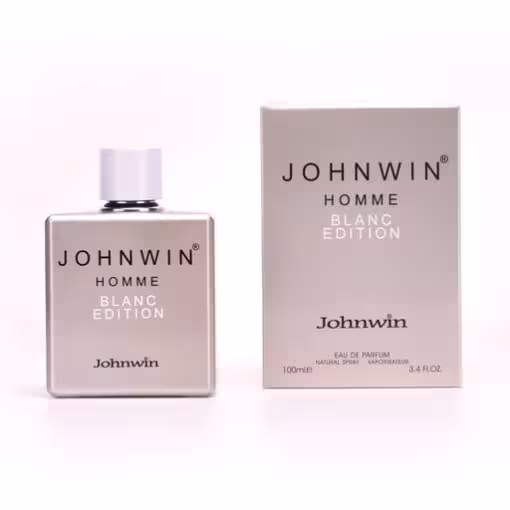 ادکلن رایحه شنل آلور هوم ادیشن بلانش جانوین مردانه 100 میل / johnwin homme blanc edition