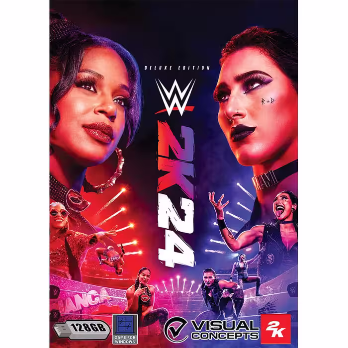بازی WWE 2K24 Deluxe Edition برای PC فلشی