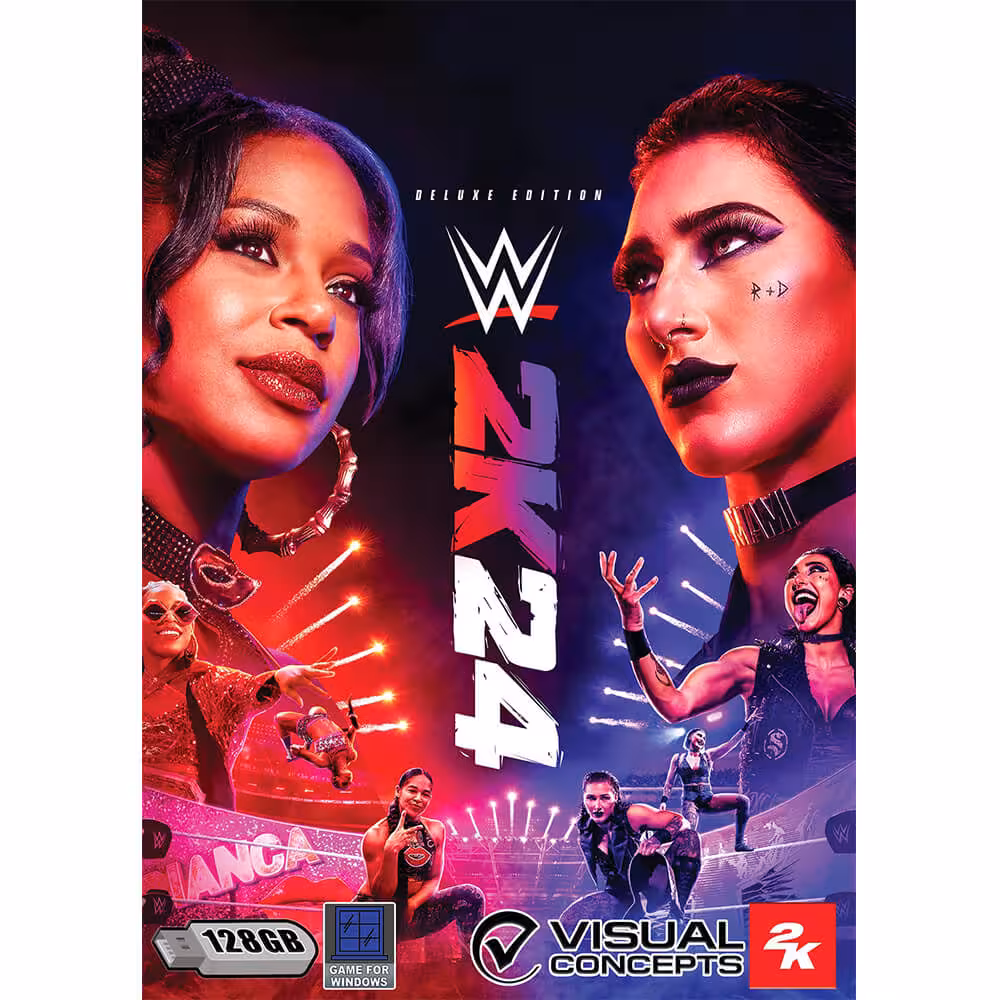 بازی WWE 2K24 Deluxe Edition برای PC فلشی