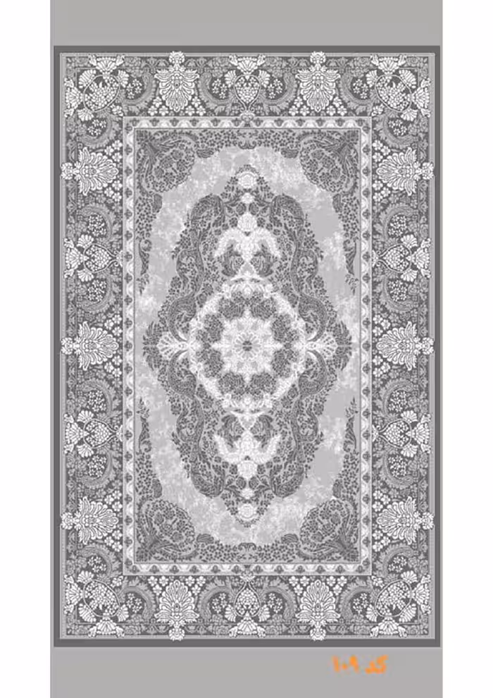 گلیم فرش ماشینی 400 شانه بی سی اف کاشان- کد طرح 109