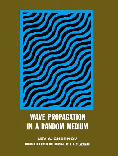 خرید و دانلود نسخه کامل کتاب Wave Propagation in A Random Medium