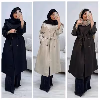 بارانی بلندآستردار