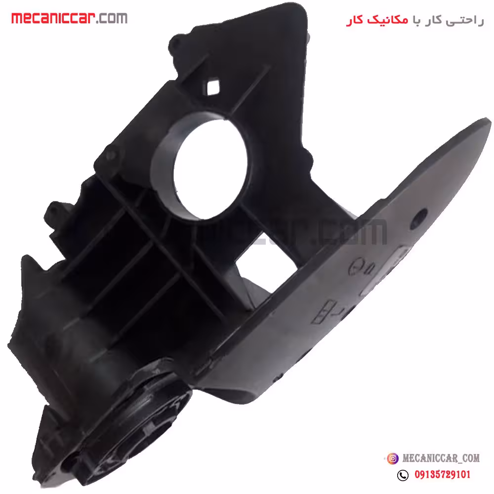 اسکلت اینه (براکت) چپ بوش پلاستیکی پژو 206 و 207 کاوج