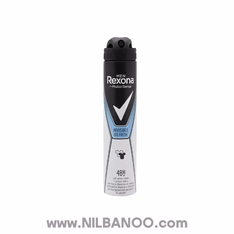 اسپری ضد تعریق مردانه رکسونا مدل Invisible Ice Fresh