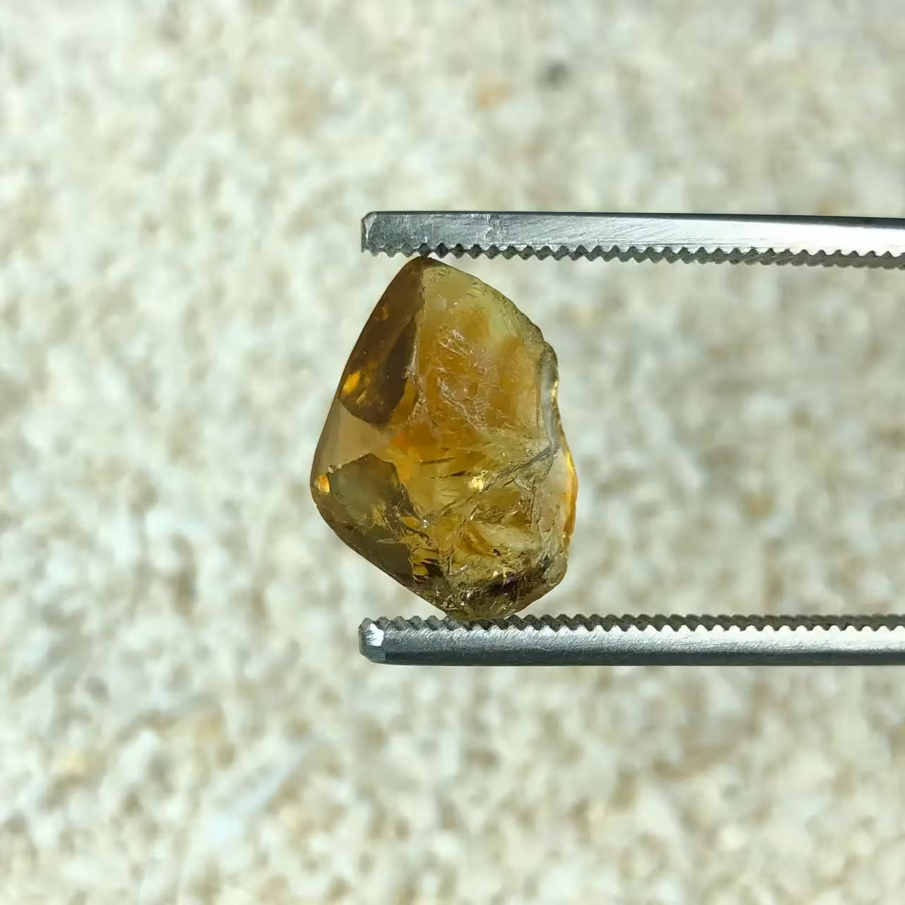 سیترین اصلی راف پولیش خورده 250851