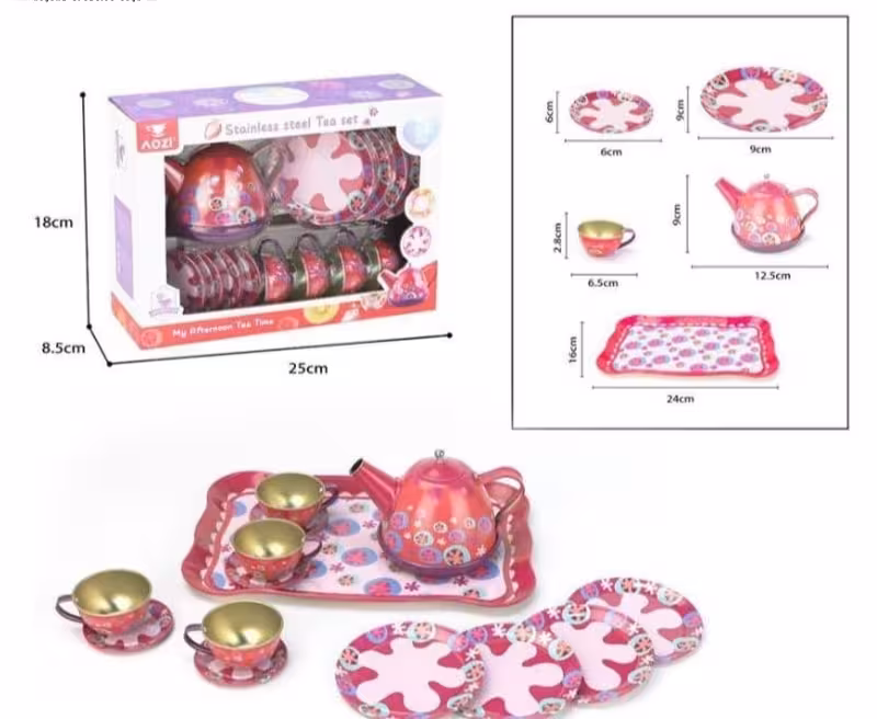 ست چایخوری فلزی ایتم 99610