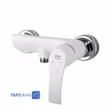 شیر توالت راسان مدل لوتوس سفید | خرید شیر توالت راسان مدل لوتوس سفید