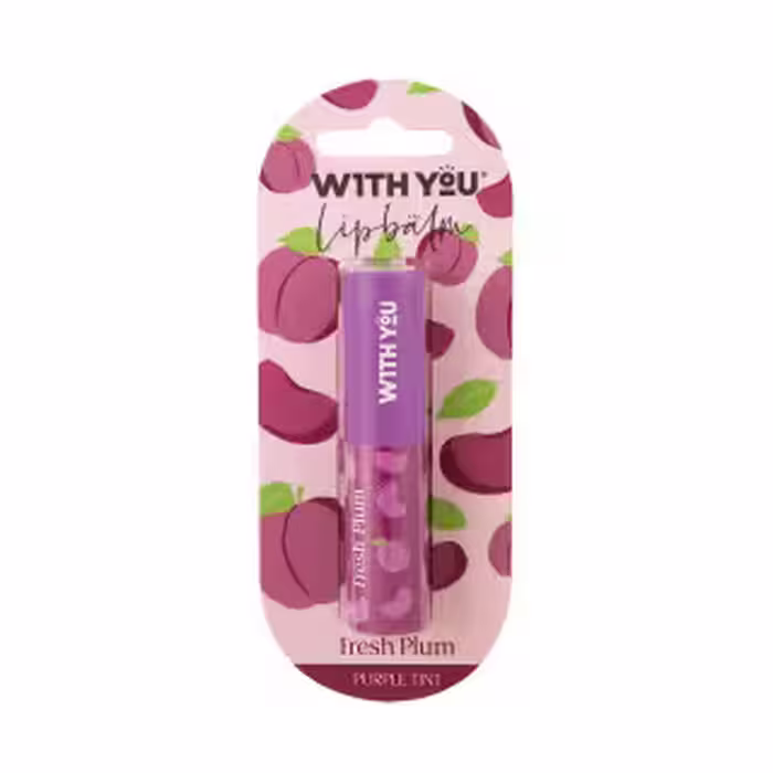بالم لب نرم کننده ویت یو با رایحه آلو بنفش With You Fresh Plum Lip Balm