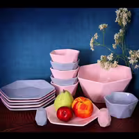 ست میوه خوری،خیار خوری  لیما سرامیکی