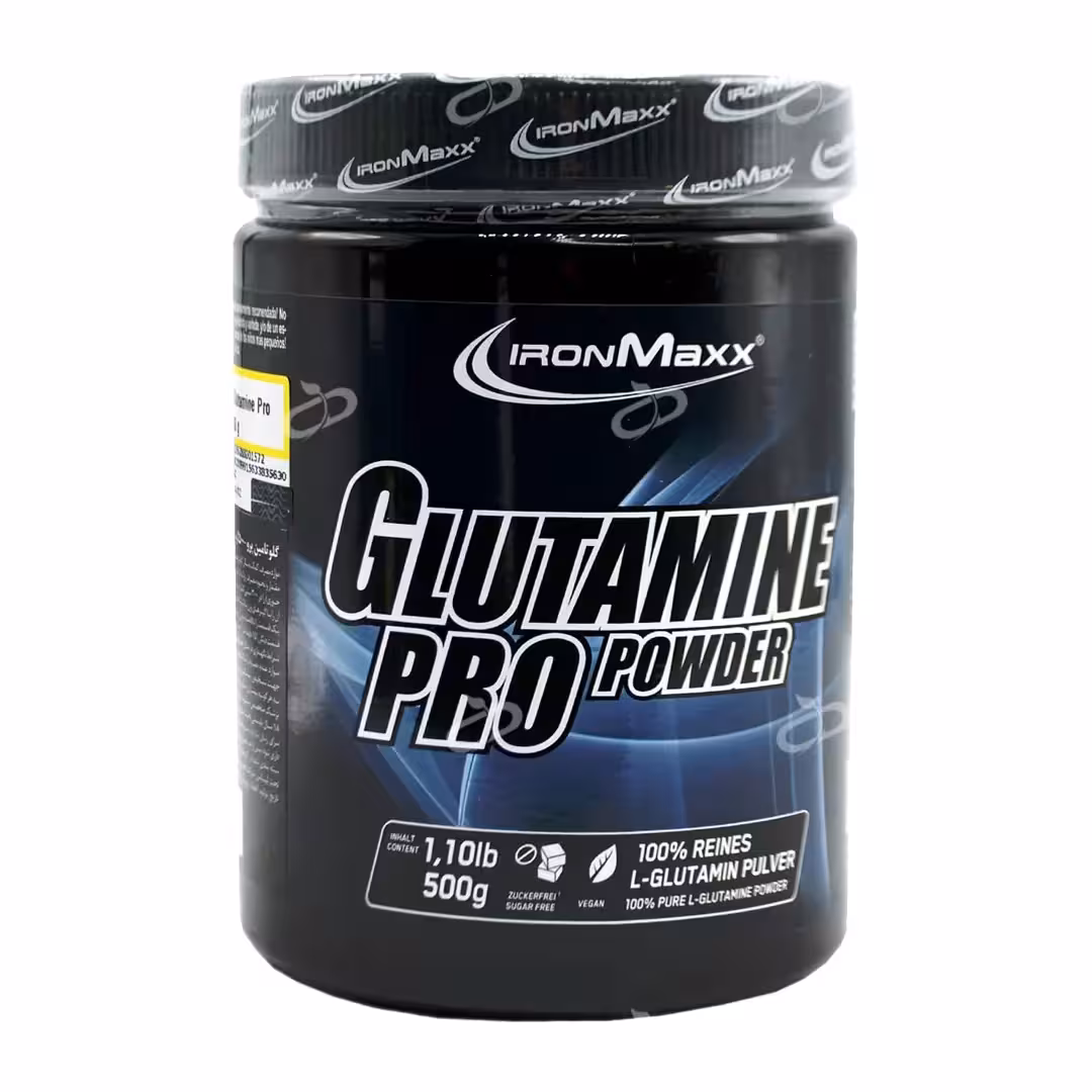 پودر گلوتامین پرو آیرون مکس - 500 گرم