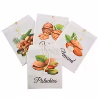 کیسه نان و سبزی مدل آجیل بسته 4 عددی | کالا مکس