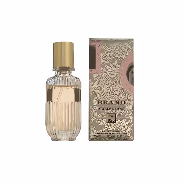 عطر جیبی برند کالکشن کد NO 025 زنانه حجم 25 میلی لیتر