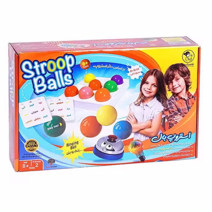 بازی استروپ بال (Stroop balls)