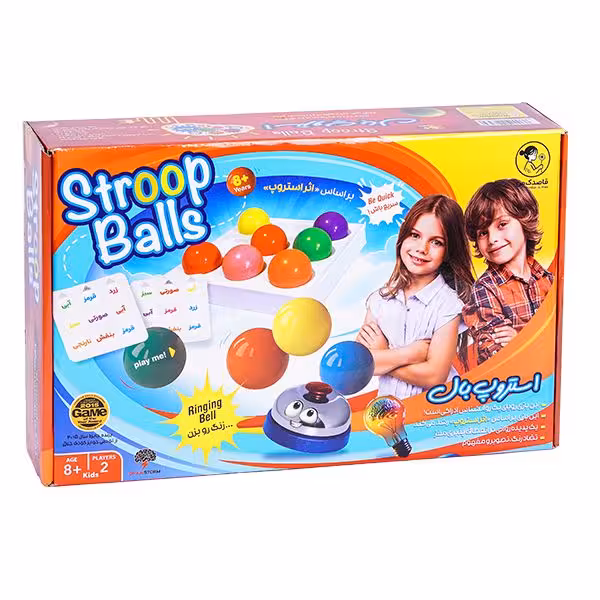 بازی استروپ بال (Stroop balls)