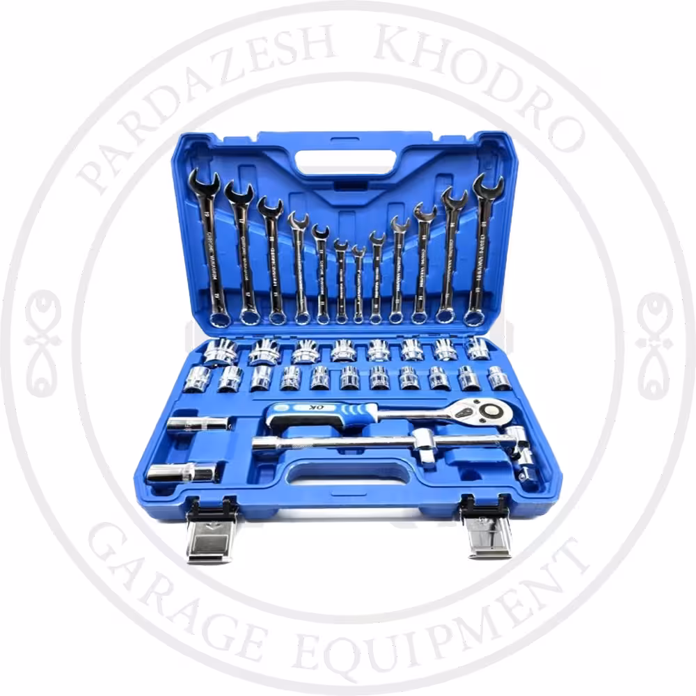 جعبه بکس و ست آچار 37 عددی